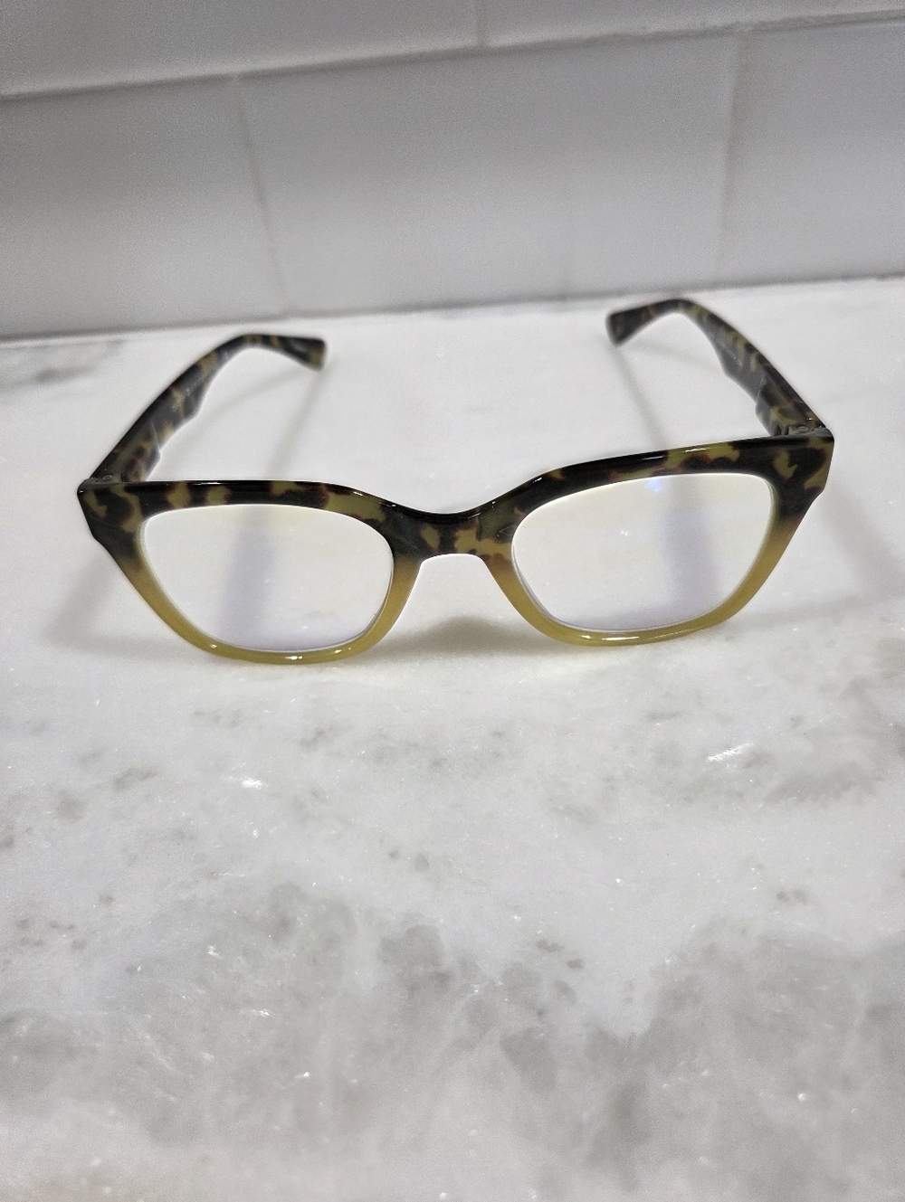 Gabrielle + Simone Millie Yellow/Tortoise Eyeglass Frames